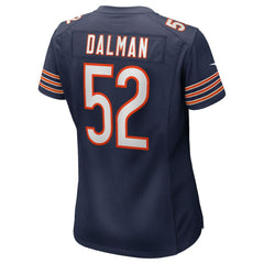 Drew Dalman Chicago Bears Women's Team Game Jersey - Navy