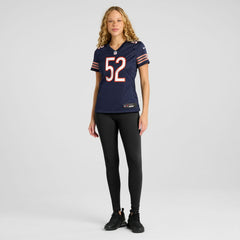 Drew Dalman Chicago Bears Women's Team Game Jersey - Navy