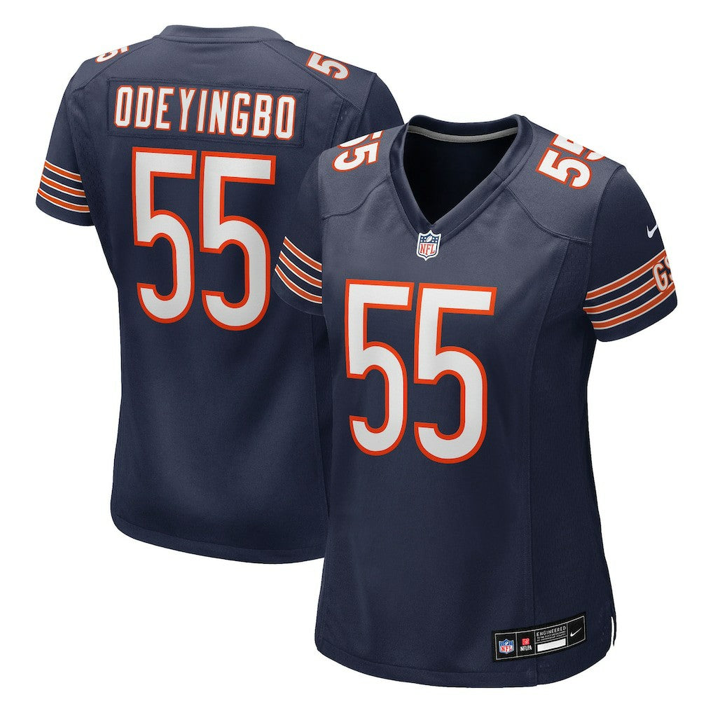 Dayo Odeyingbo Chicago Bears Women's Team Game Jersey - Navy