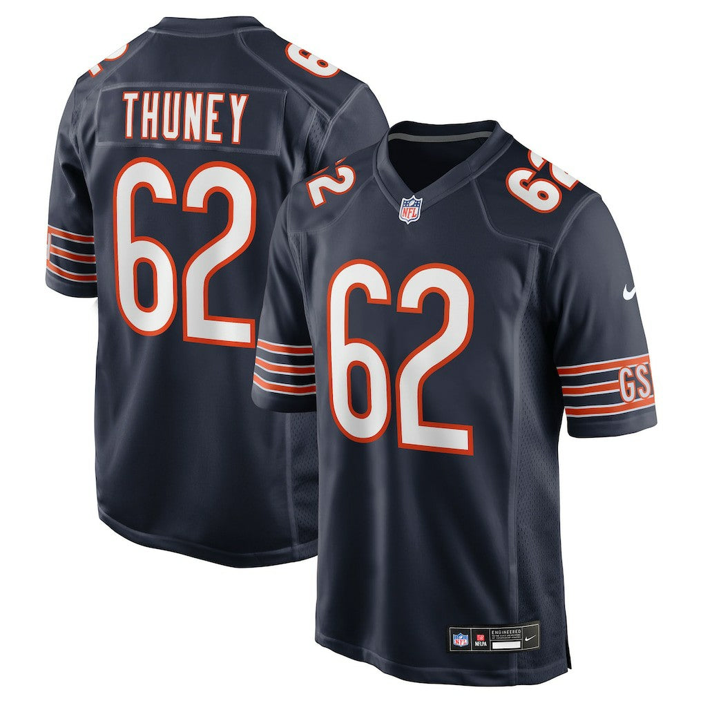 Joe Thuney Chicago Bears Team Game Jersey - Navy