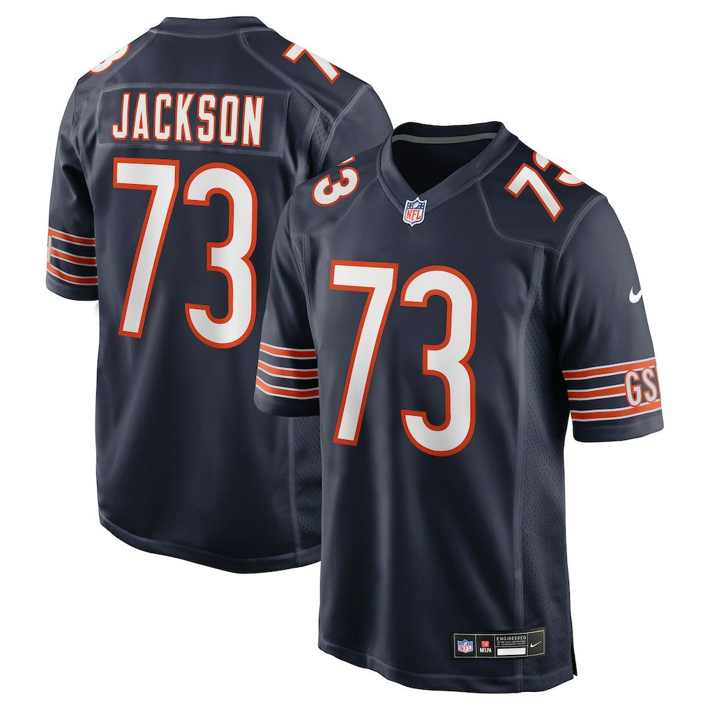 Jonah Jackson Chicago Bears Team Game Jersey - Navy