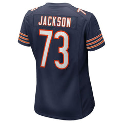 Jonah Jackson Chicago Bears Women's Team Game Jersey - Navy