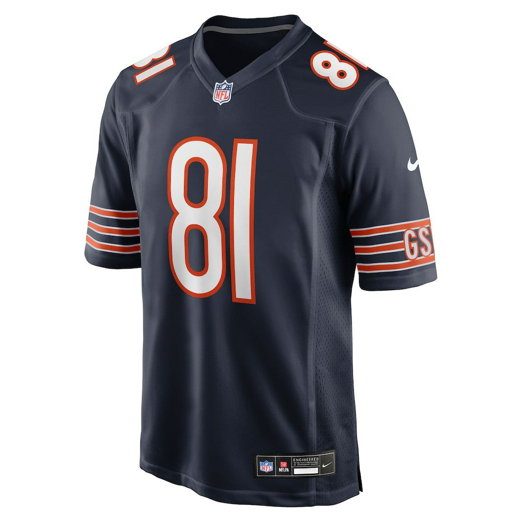Durham Smythe Chicago Bears Team Game Jersey - Navy