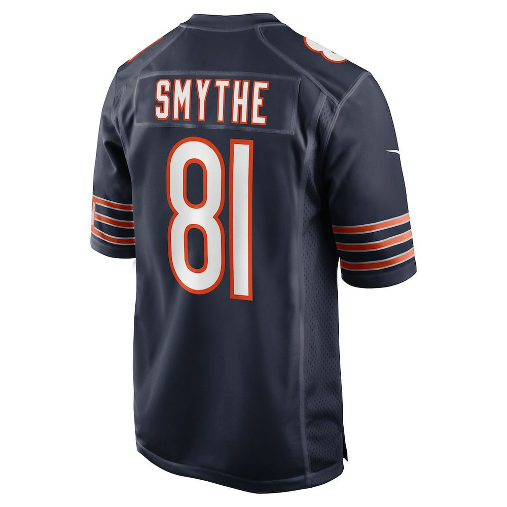 Durham Smythe Chicago Bears Team Game Jersey - Navy
