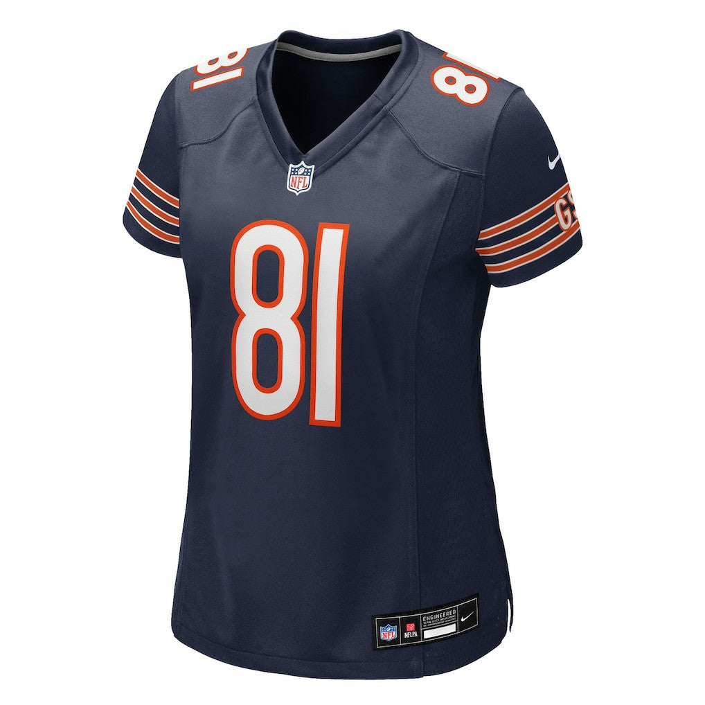 Durham Smythe Chicago Bears Women's Team Game Jersey - Navy