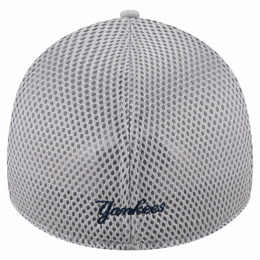 New York Yankees Visor Paint Splatter 39THIRTY Flex Hat Gray | New Era