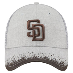 San Diego Padres Visor Paint Splatter 39THIRTY Flex Hat Gray | New Era