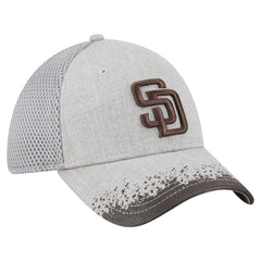 San Diego Padres Visor Paint Splatter 39THIRTY Flex Hat Gray | New Era