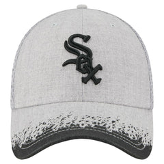 Chicago White Sox Visor Paint Splatter 39THIRTY Flex Hat Gray | New Era