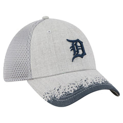 Detroit Tigers Visor Paint Splatter 39THIRTY Flex Hat Gray | New Era