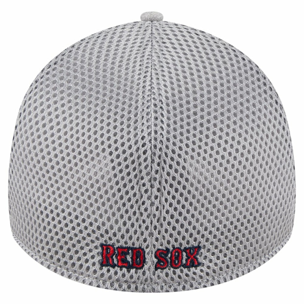 Boston Red Sox Visor Paint Splatter 39THIRTY Flex Hat Gray | New Era