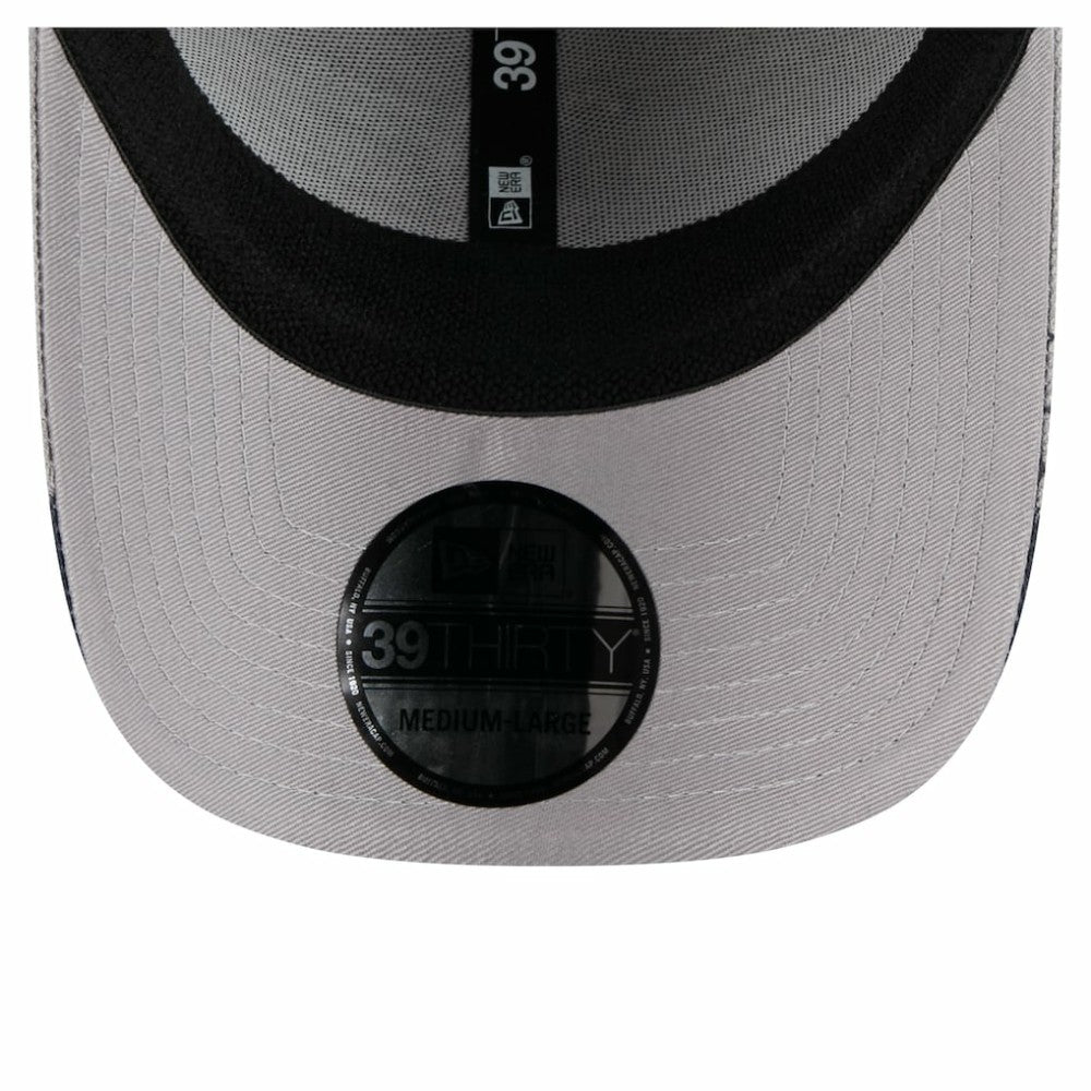 Boston Red Sox Visor Paint Splatter 39THIRTY Flex Hat Gray | New Era