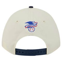 Milwaukee Brewers World Series 9FORTY M-Crown Adjustable Hat Cream/Royal | New Era