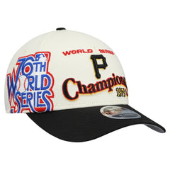 Pittsburgh Pirates World Series 9FORTY M-Crown Adjustable Hat Cream/Black | New Era