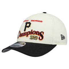 Pittsburgh Pirates World Series 9FORTY M-Crown Adjustable Hat Cream/Black | New Era