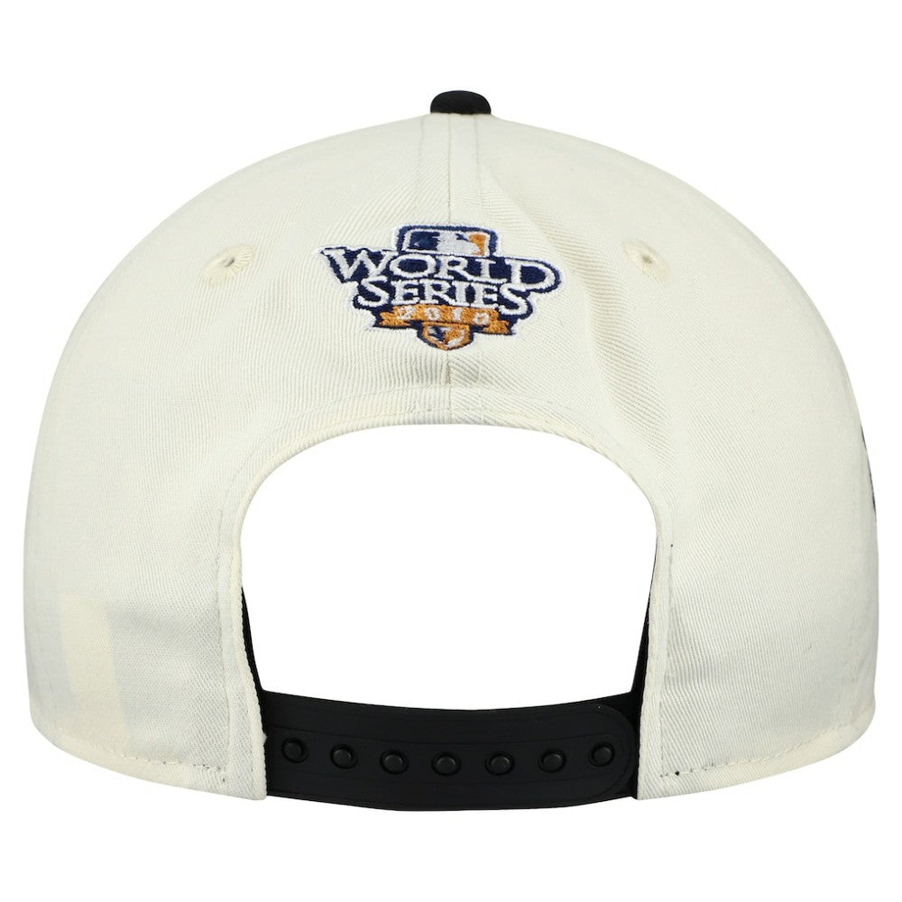 San Francisco Giants World Series 9FORTY M-Crown A-Frame Adjustable Hat Cream/Black | New Era