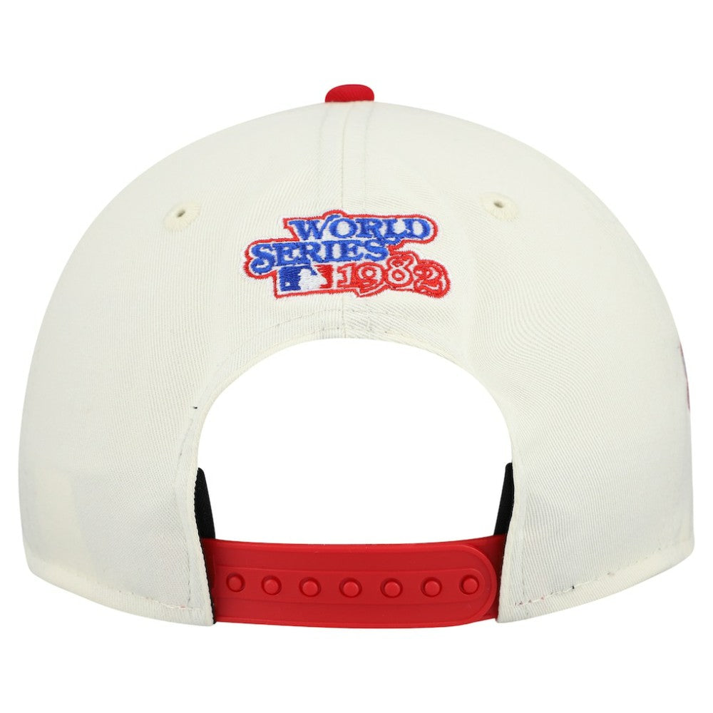 St. Louis Cardinals World Series 9FORTY M-Crown Adjustable Hat Cream/Red | New Era