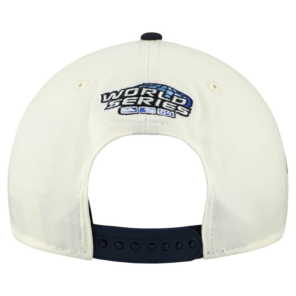 Boston Red Sox World Series 9FORTY M-Crown A-Frame Adjustable Hat Cream/Navy | New Era