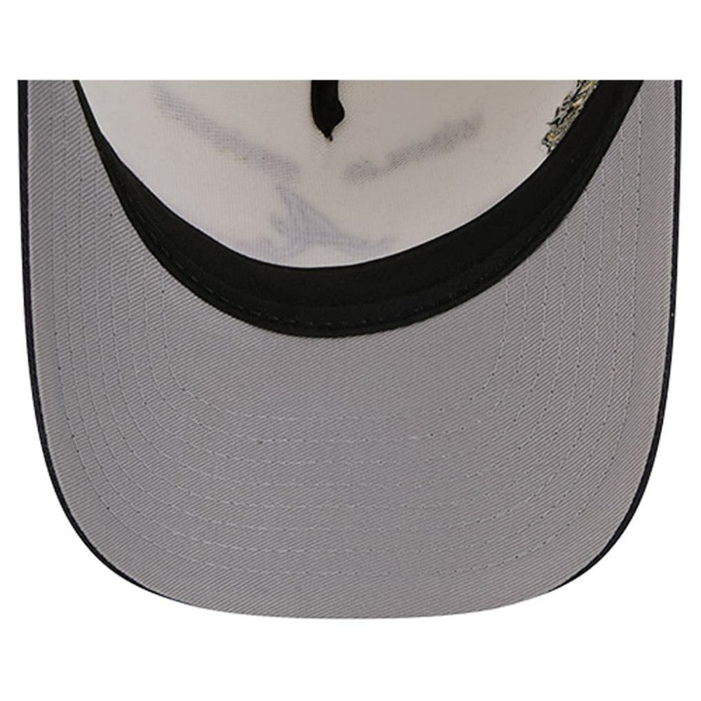 Atlanta Braves World Series 9FORTY M-Crown Adjustable Hat Cream/Navy | New Era