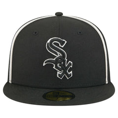 Chicago White Sox Soutache 59FIFTY Fitted Hat Black | New Era