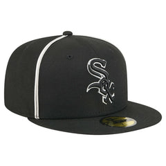 Chicago White Sox Soutache 59FIFTY Fitted Hat Black | New Era
