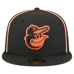 Baltimore Orioles Soutache 59FIFTY Fitted Hat Black | New Era