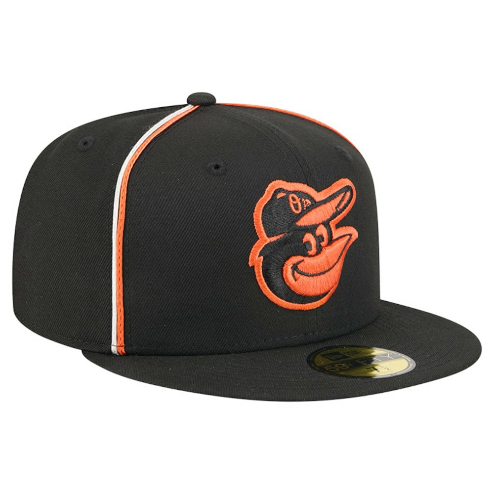 Baltimore Orioles Soutache 59FIFTY Fitted Hat Black | New Era
