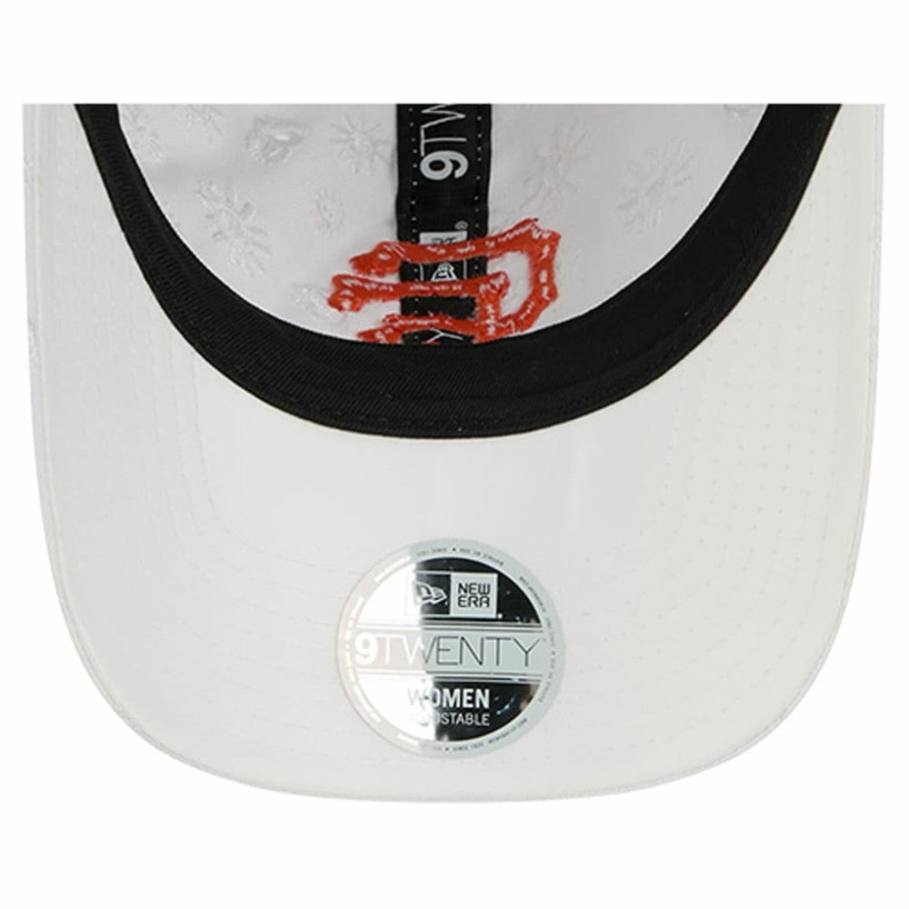 San Francisco Giants Women's Floral Mesh 9TWENTY Adjustable Hat White | New Era