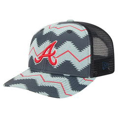 Atlanta Braves Aztec Denim 9SEVENTY Adjustable Hat Denim/Navy | New Era