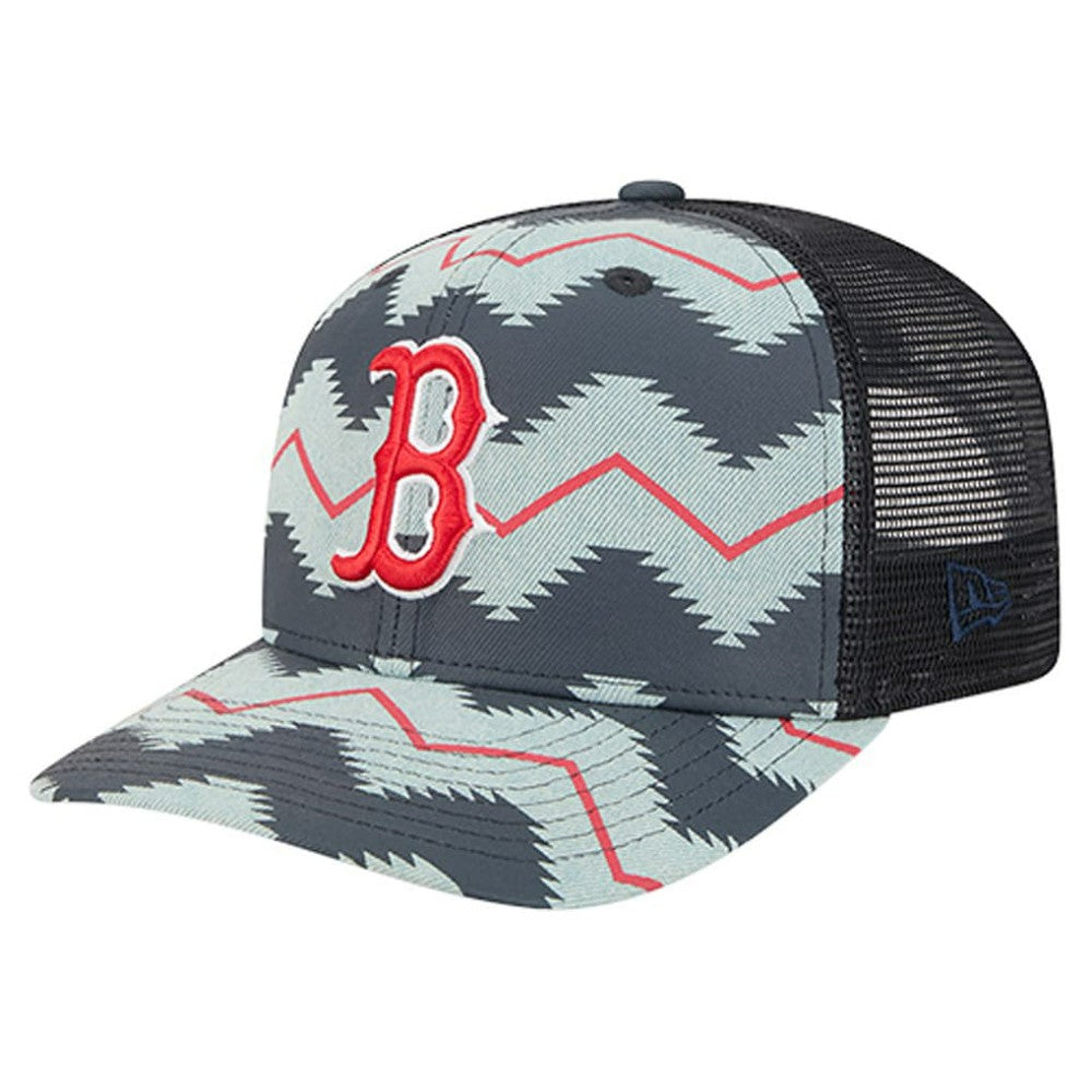 Boston Red Sox Aztec Denim 9SEVENTY Adjustable Hat Denim/Navy | New Era