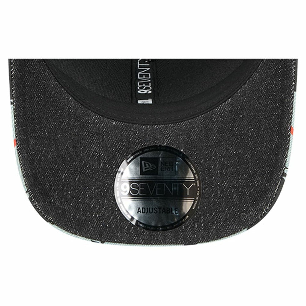 San Francisco Giants Aztec Denim 9SEVENTY Adjustable Hat Denim/Black | New Era