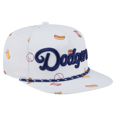 Los Angeles Dodgers Team Cheer Rope 19TWENTY Adjustable Hat White | New Era