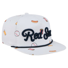 Boston Red Sox Team Cheer Rope 19TWENTY Adjustable Hat White | New Era