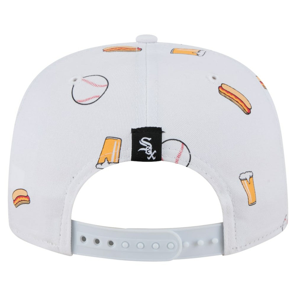 Chicago White Sox Team Cheer Rope 19TWENTY Adjustable Hat White | New Era