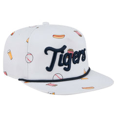 Detroit Tigers Team Cheer Rope 19TWENTY Adjustable Hat White | New Era