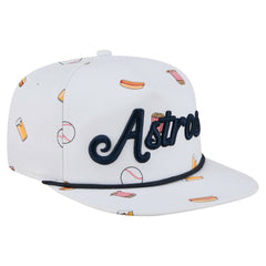 Houston Astros Team Cheer Rope 19TWENTY Adjustable Hat White | New Era