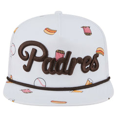 San Diego Padres Team Cheer Rope 19TWENTY Adjustable Hat White | New Era