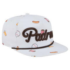 San Diego Padres Team Cheer Rope 19TWENTY Adjustable Hat White | New Era