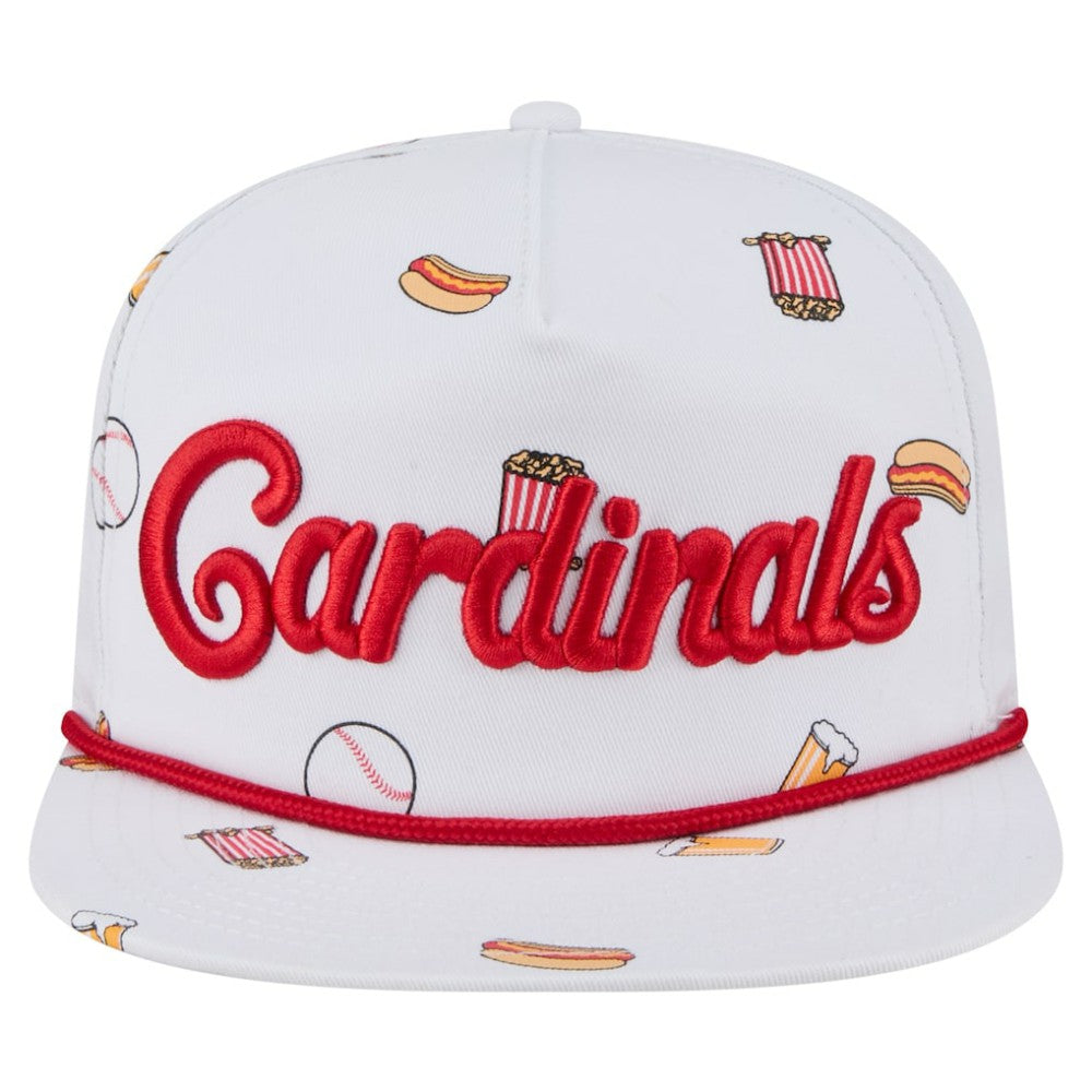 St. Louis Cardinals Team Cheer Rope 19TWENTY Adjustable Hat White | New Era