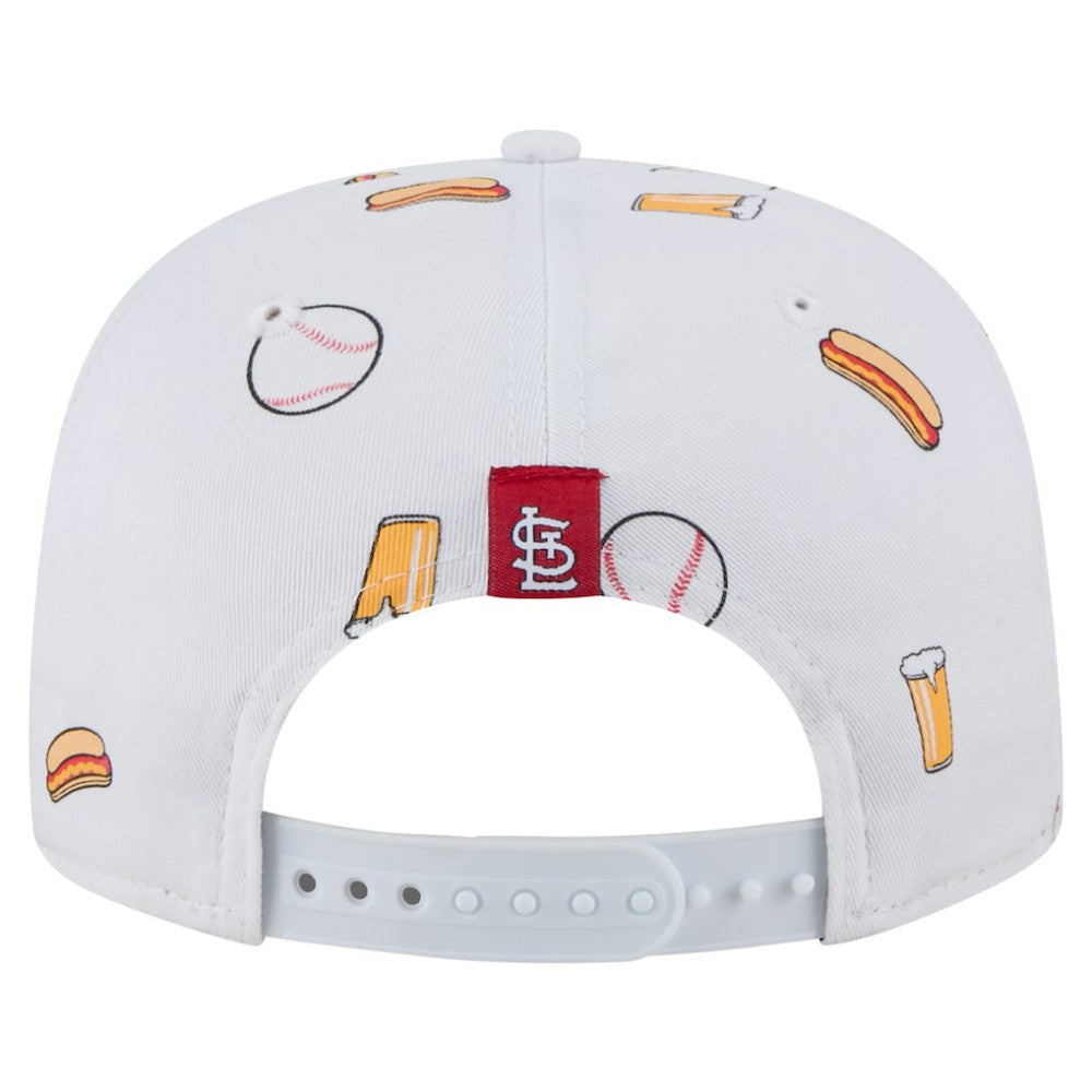 St. Louis Cardinals Team Cheer Rope 19TWENTY Adjustable Hat White | New Era