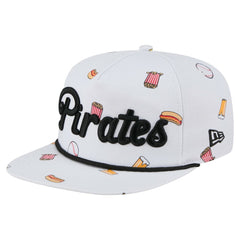 Pittsburgh Pirates Team Cheer Rope 19TWENTY Adjustable Hat White | New Era