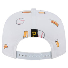 Pittsburgh Pirates Team Cheer Rope 19TWENTY Adjustable Hat White | New Era