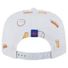 New York Mets Team Cheer Rope 19TWENTY Adjustable Hat White | New Era