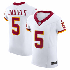 Jayden Daniels Washington Commanders Alternate 2 Super Bowl Era Vapor F.U.S.E. Elite Jersey - White