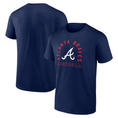 Atlanta Braves Arch T-Shirt Navy