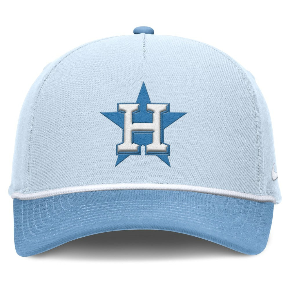 Houston Astros Rise Dri-Fit Adjustable Hat Light Blue | Nike