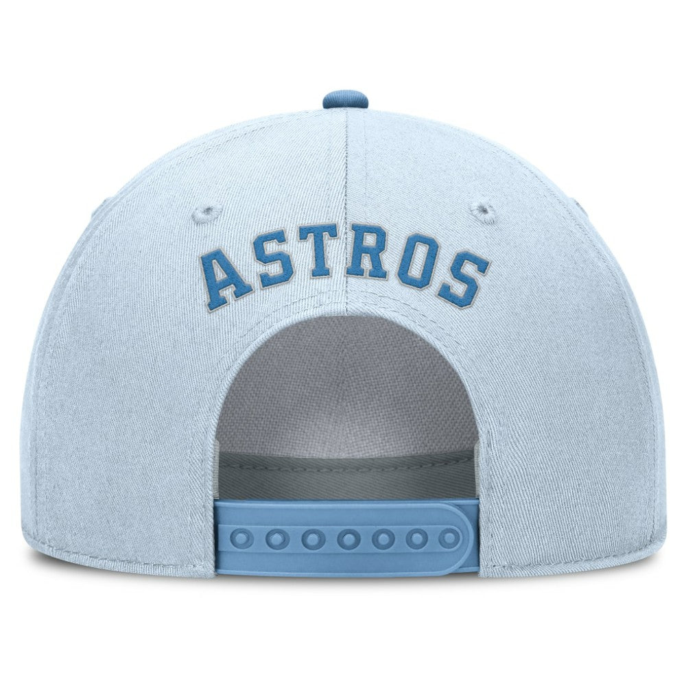 Houston Astros Rise Dri-Fit Adjustable Hat Light Blue | Nike