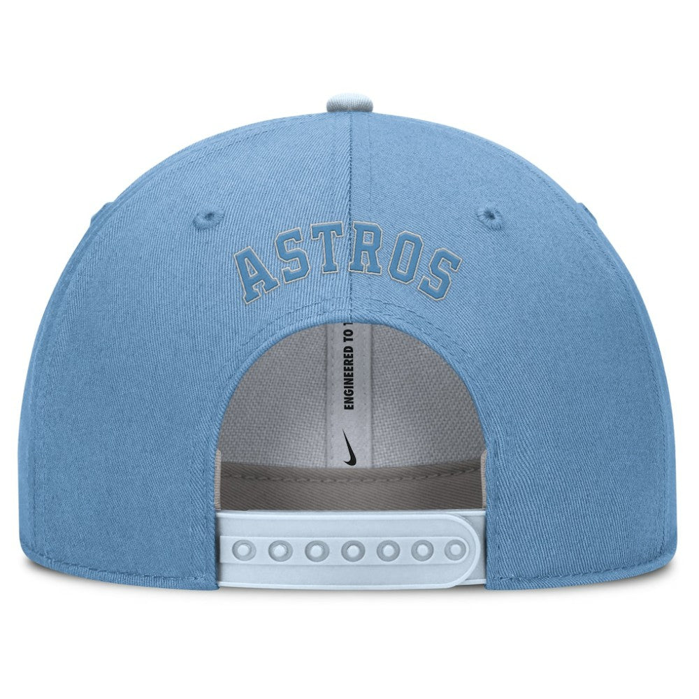 Houston Astros Rise Dri-Fit Adjustable Hat Light Blue | Nike