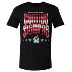 Mexico National Team 500 Level Contigo Siempre Vintage T-Shirt Black