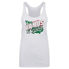 Mexico National Team 500 Level Women's Vamos Todos Country Tri-Blend Tank Top Gray